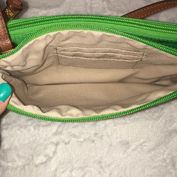 Lauran Ralph Lauren over the shoulder green bag - Picture 2 of 5